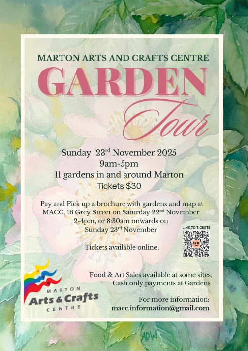 Garden Tour - 11 Gardens!  Sunday 23 November